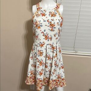 NWT Rewind Floral Sleeveless Dress